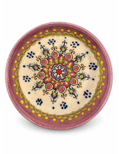 4" Hand-Painted Turkish Ceramic Bowl — 11 Colors