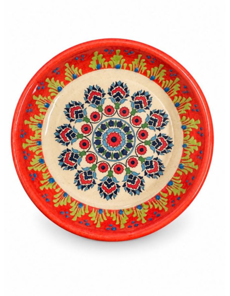 4" Hand-Painted Turkish Ceramic Bowl — 11 Colors