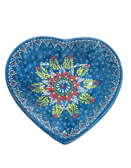 Blue Heart Bowl 