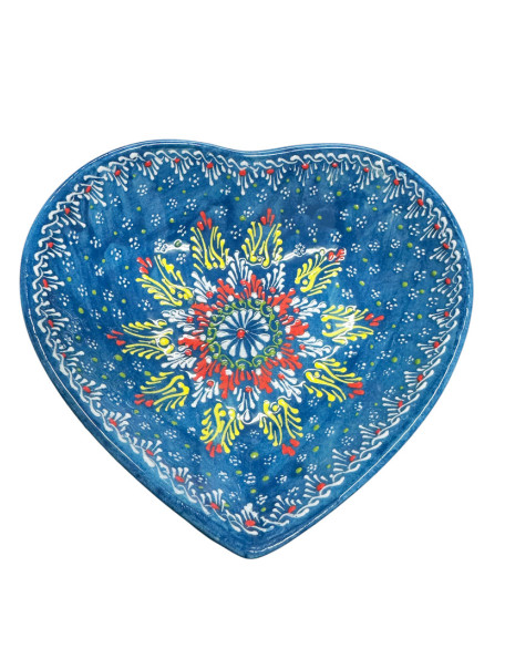 Blue Heart Bowl 