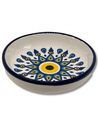 Lucky Eye Hand-Painted Bowl 