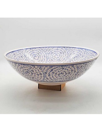 Golden Horn Iznik Bowl 14" Inches.
