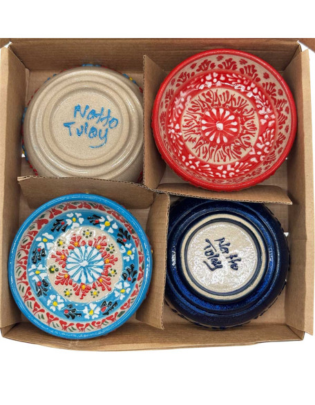 4 Bowls 4 Color Set Of 4