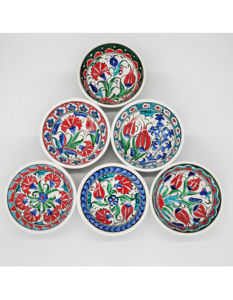 CB5 Iznik Bowls. Set Of 6