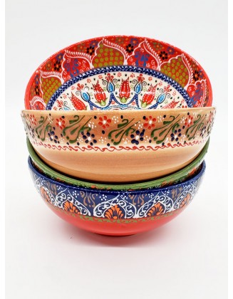 Garden Bowls 8" Set Of 3