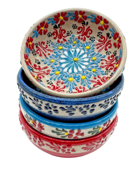 4 Bowls 4 Color Set Of 4