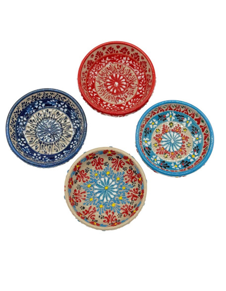 4 Bowls 4 Color Set Of 4