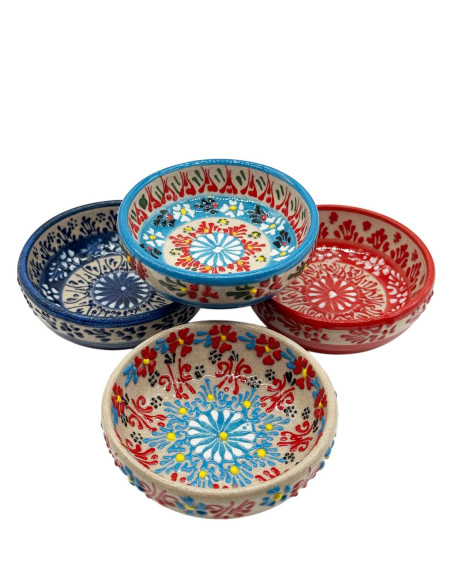 4 Bowls 4 Color Set Of 4