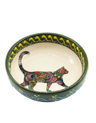  Green Home Cat Bowl 