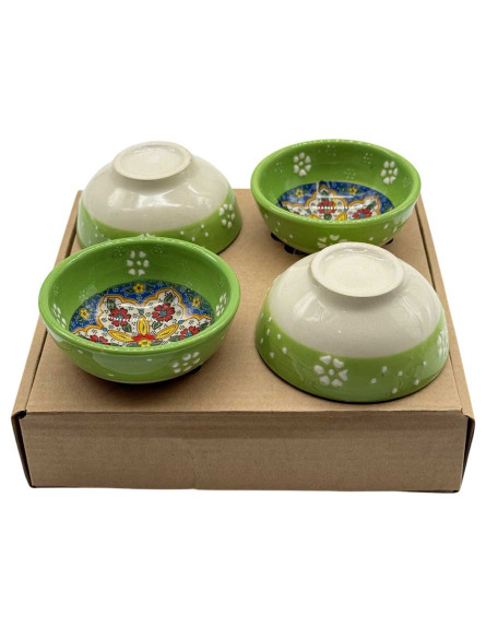 Green Bowls Gift Set 4