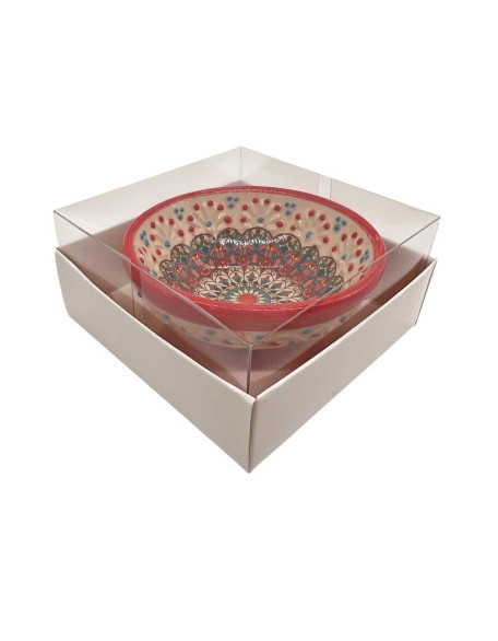 Hand-painted wedding bowls with special boxes