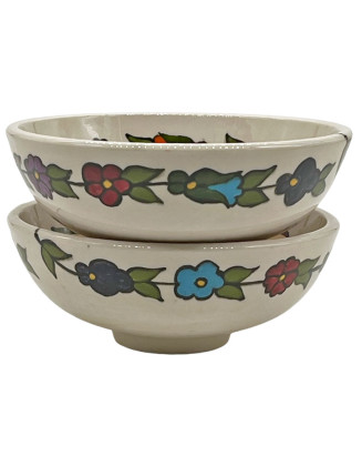  5"  Flowers design hand-painted Bowls