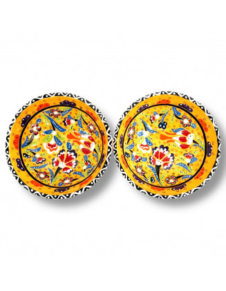 2-Piece Hand Painted 5" Bowls
