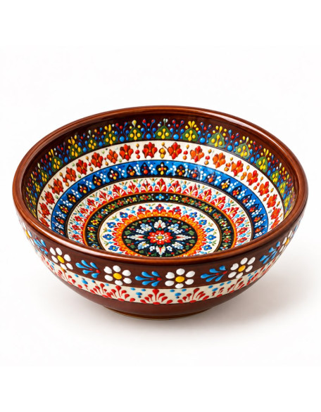 Bowls 6" — Hand-Painted Turkish Ceramic Bowl Bowls 6" — Hand-Painted Turkish Ceramic Bowl