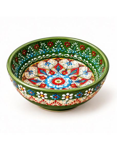 Bowls 6" — Hand-Painted Turkish Ceramic Bowl Bowls 6" — Hand-Painted Turkish Ceramic Bowl