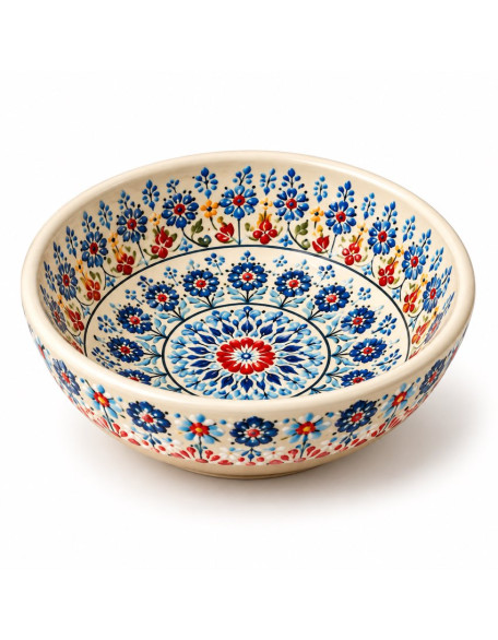 Bowls 6" — Hand-Painted Turkish Ceramic Bowl Bowls 6" — Hand-Painted Turkish Ceramic Bowl