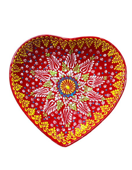 3 Pcs Heart Bowls Red set. 3 Pcs Heart Bowls Red set.