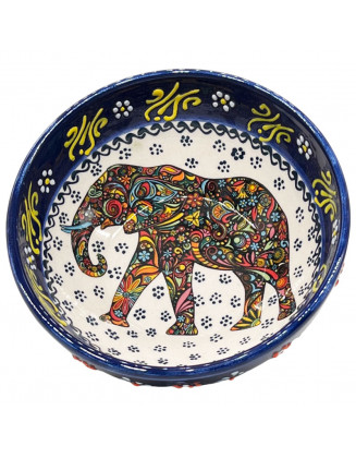 6" Elephant Bowl *HandPainted*