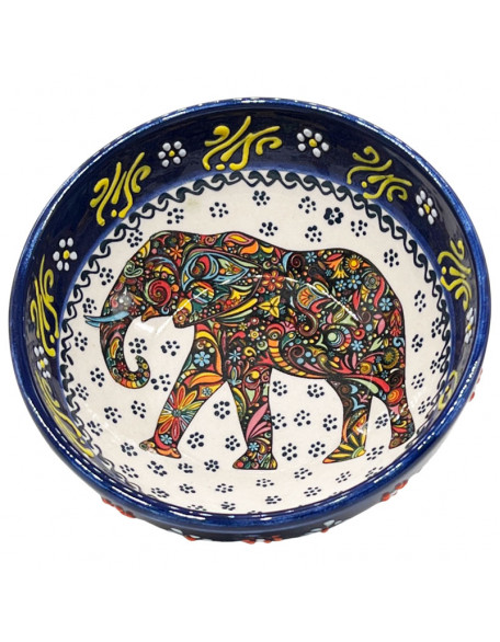 6" Elephant Bowl *HandPainted*