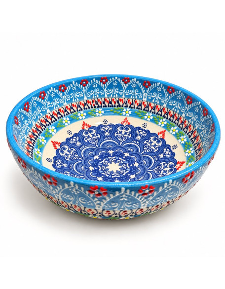 Bowls 8" | Hand-Painted Turkish Ceramic Bowl
