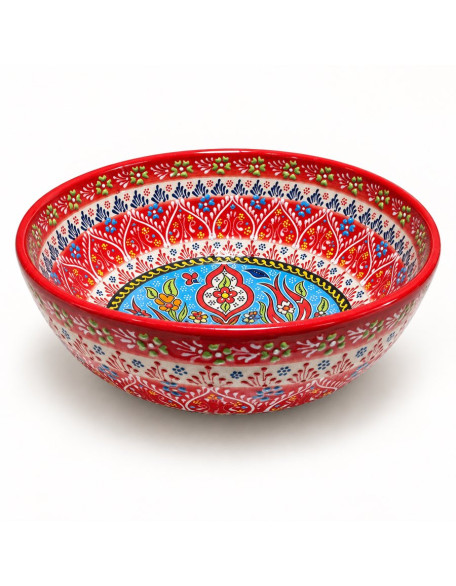 Bowls 8" | Hand-Painted Turkish Ceramic Bowl
