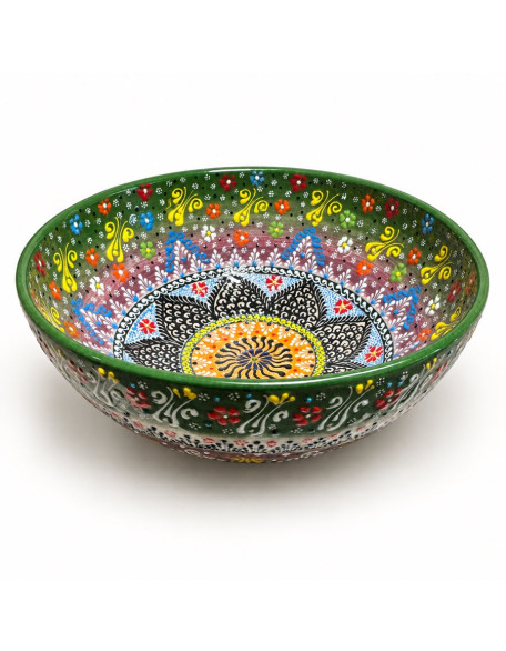 Bowls 8" | Hand-Painted Turkish Ceramic Bowl
