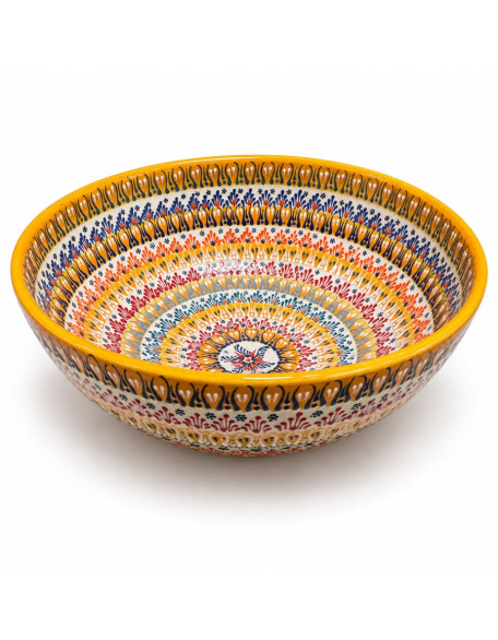 Bowls 8" | Hand-Painted Turkish Ceramic Bowl