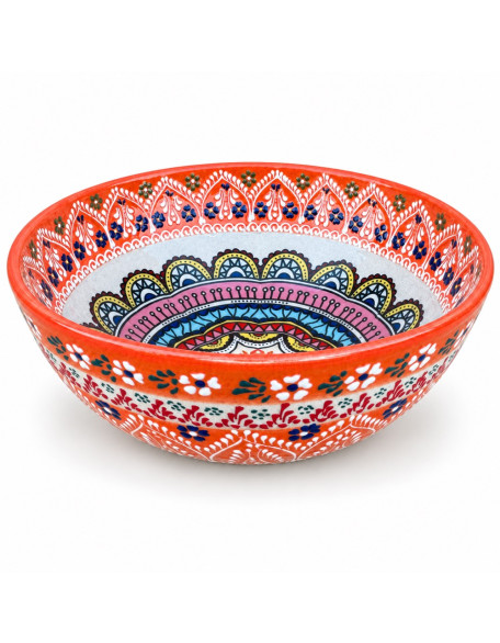 Bowls 8" | Hand-Painted Turkish Ceramic Bowl