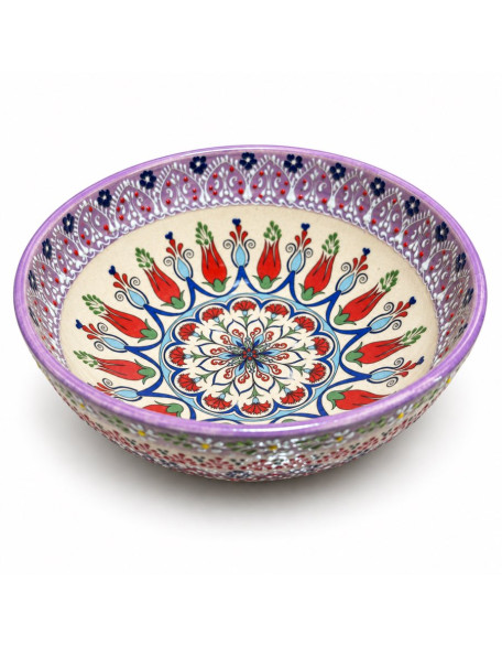 Bowls 8" | Hand-Painted Turkish Ceramic Bowl