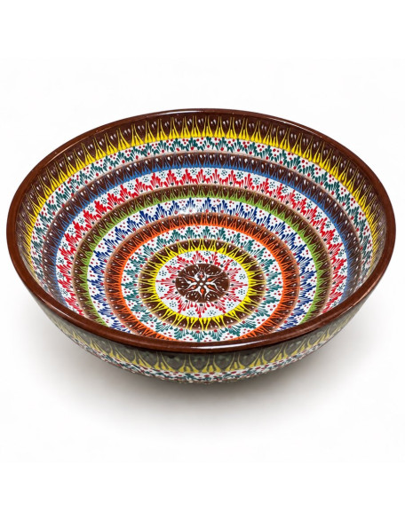 Bowls 8" | Hand-Painted Turkish Ceramic Bowl