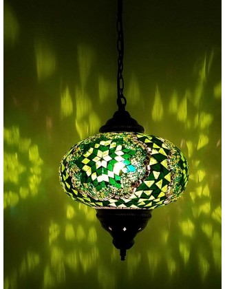 Mosaic Hanging Lamps 9"