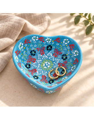 Heart Bowls 5" — Ceramic Heart-Shaped Bowl