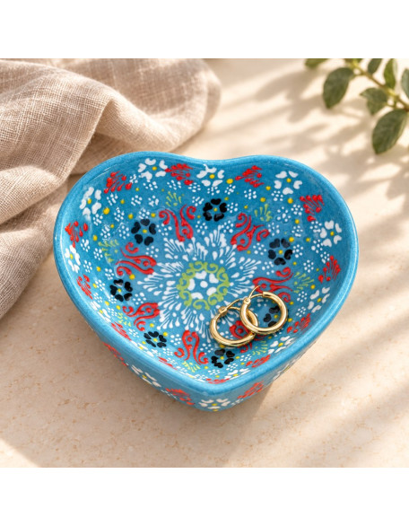 Heart Bowls 5" — Ceramic Heart-Shaped Bowl
