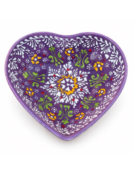 Heart Bowls 5" — Ceramic Heart-Shaped Bowl