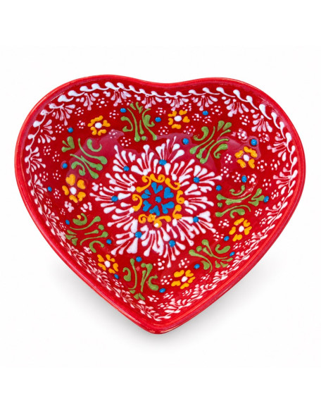 Heart Bowls 5" — Ceramic Heart-Shaped Bowl