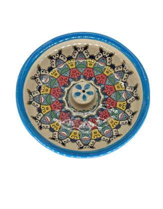  Hand-Painted Ceramic Incense Holder