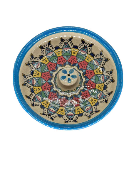  Hand-Painted Ceramic Incense Holder