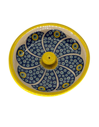  Hand-Painted Ceramic Incense Holder