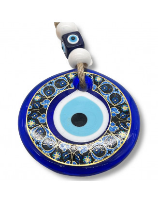 Lucky Eye Small Glass Hanging