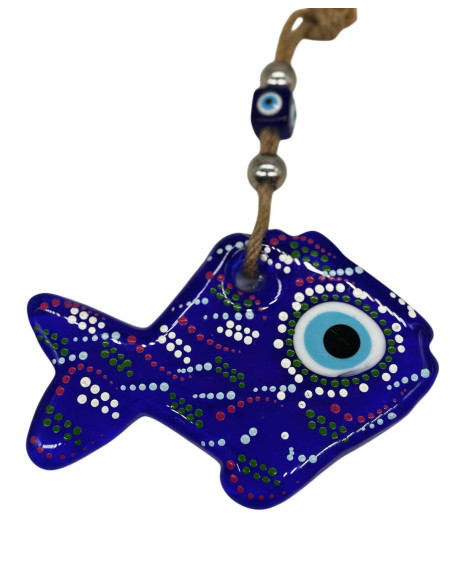 Lucky Eye  Glass Hanging