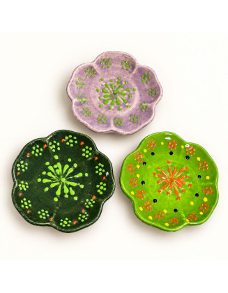 Meze Bowls — Set of 3 — Spring Garden