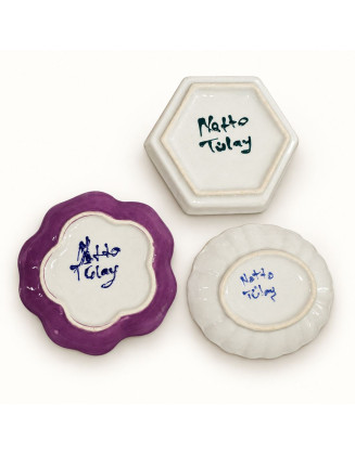 Meze Bowls — Set of 3 — Green Garden