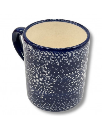 Exclusive Lace Design Hand-painted Mug