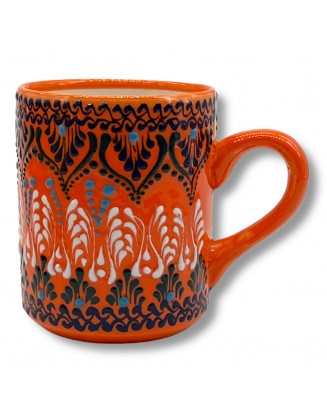 Exclusive Lace Design Hand-painted Mug