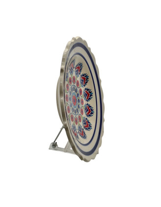  Hand Painted Garden Plate 10 Inches Wide