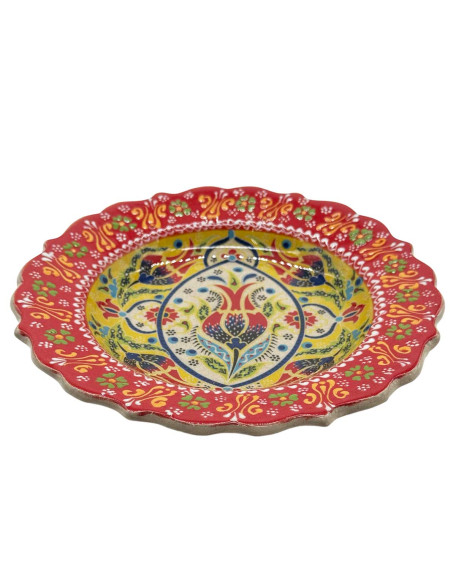 Hand Painted Plates 7.5" D.