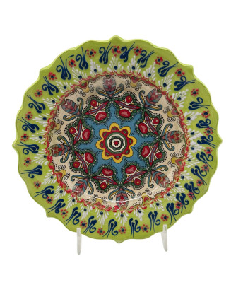 Hand Painted Plates 7.5" D.