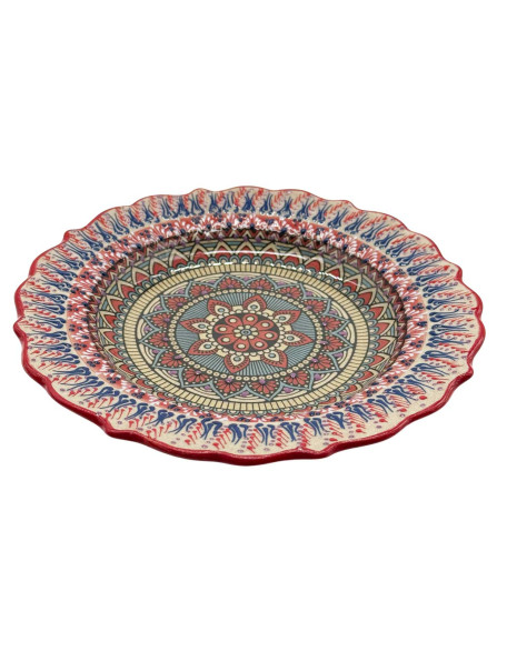 Hand Painted Plates 7.5" D.