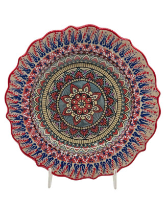 Hand Painted Plates 7.5" D.