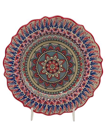 Hand Painted Plates 7.5" D.